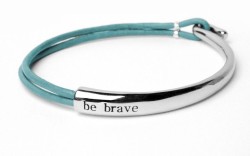 Be brave in teal.