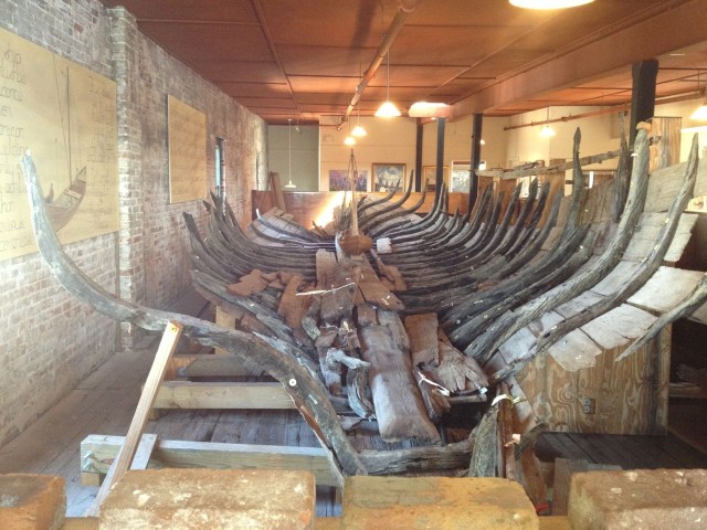 "Skeleton" of the Browns Ferry Vessel 