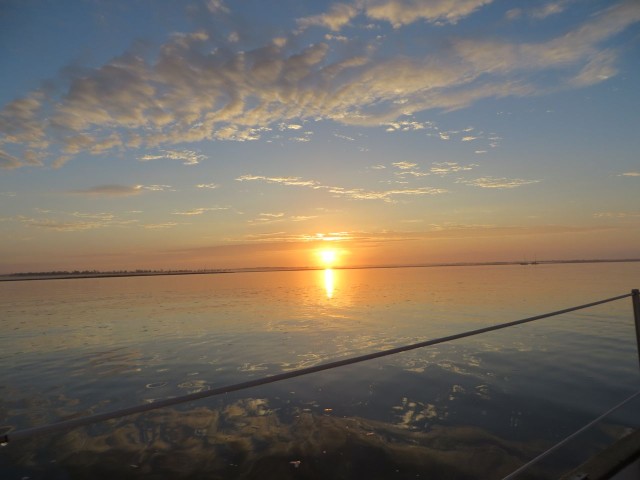Sunrise at Buck island
