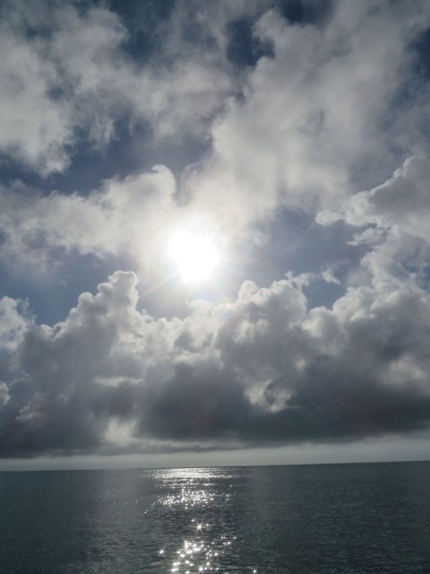 More cloud paintings in the sky