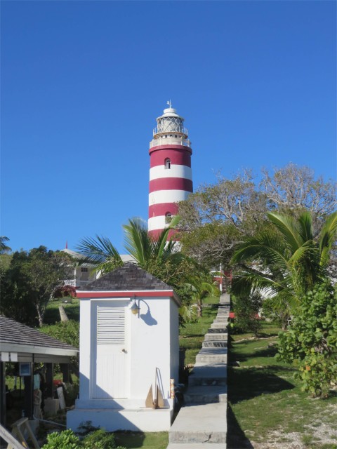 View of the lighthouse from the dock