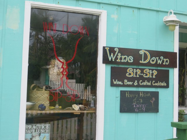 Wine Down Sip Sip, a great little wine bar