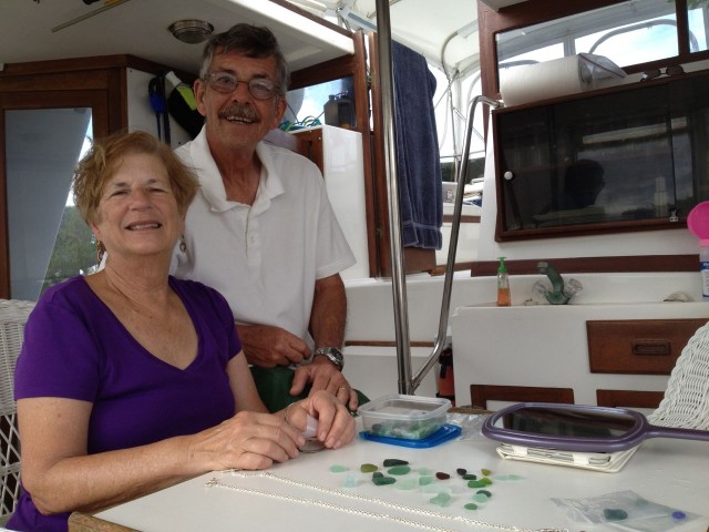 Bruce and Gail on Orient Express