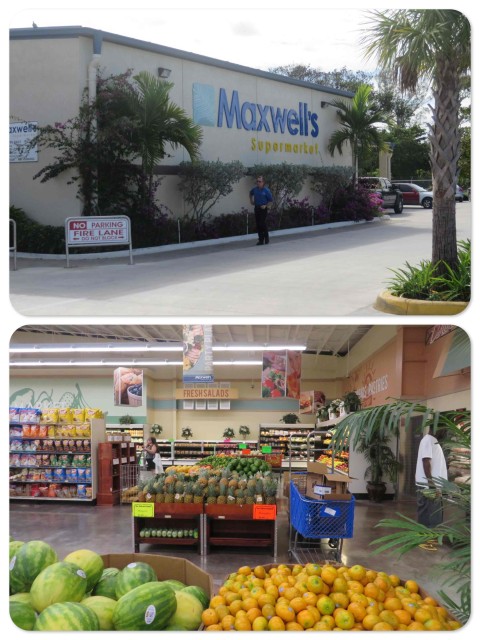 This grocery store was truly a sight to behold. Look at the produce!