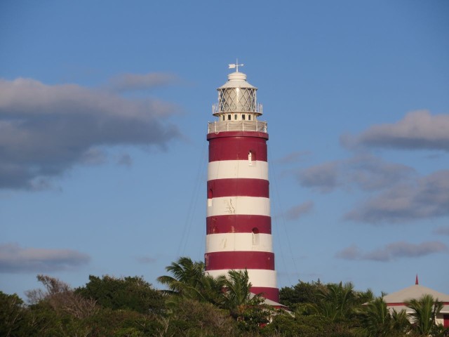 Elbow Cay Lighthouse, the "candy-striped lighthouse"