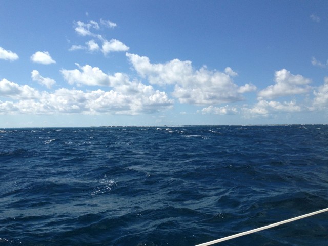 Whale Cay Passage with very little bounce at this stage