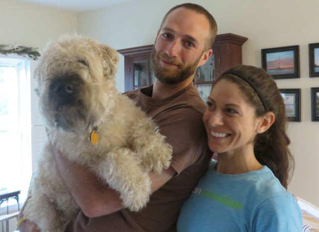 And we get to spend time with Adam, Steph, and dear Charlie, their Soft-Coated Wheaten Terrier.