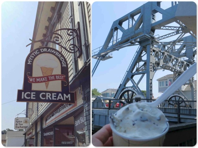 A stop at Mystic Drawbridge Ice Cream is a MUST. Their Lemon Chocolate Kiss is to die for!