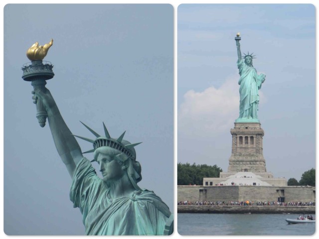 Lady Liberty is still a sight to behold. 