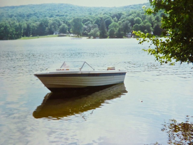 Al and his son, Tim, restored and rehab'ed this little boat when Tim was about 15 years old. 