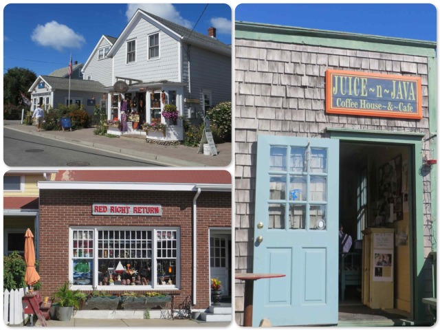 A few of the stores in town