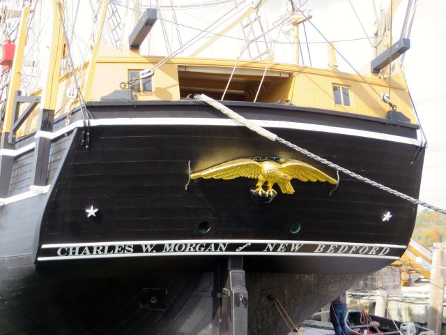 The stern of the Morgan 