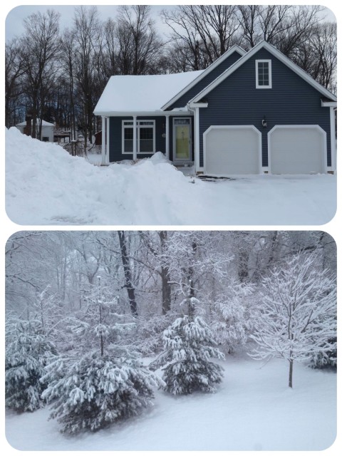 It's cold and makes things a bit more challenging, but a New England snowfall can be so pretty, too.