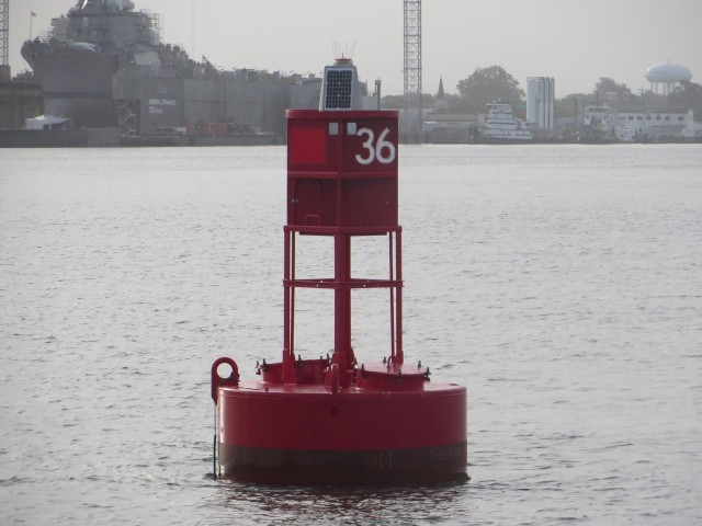 Red can #36 = ICW Mile Marker “0”. Don’t you think they should hang a sign on it??