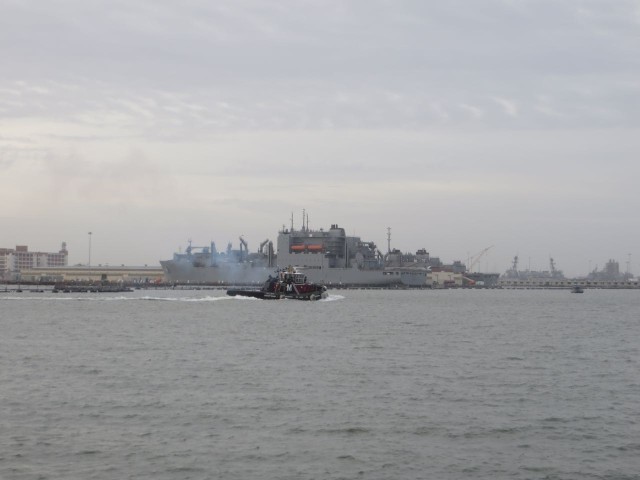 A battleship gray morning