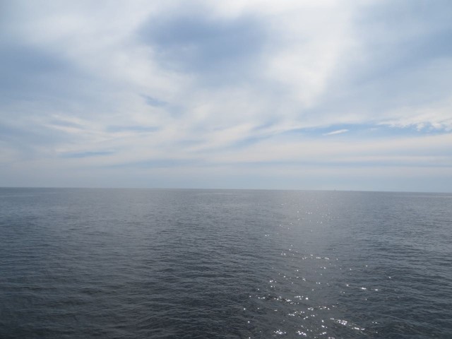 Very calm, very flat seas