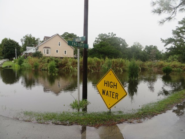 "HIGH WATER" says it all. And it only got worse in the days that followed this photo.