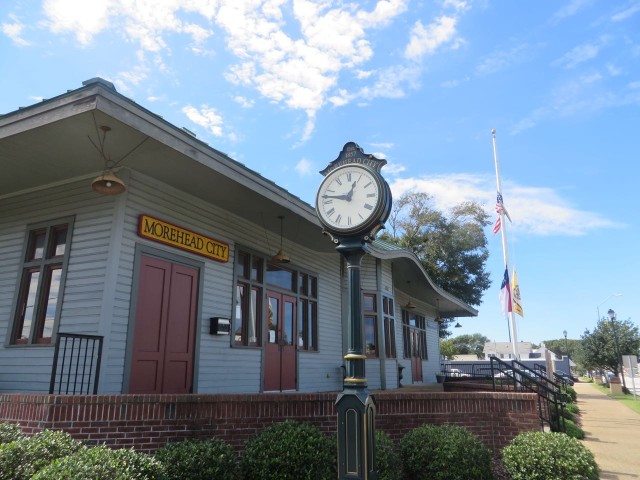 The "Train Depot" established 1857