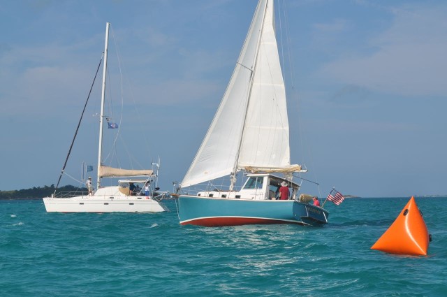 She is one pretty boat! (photo by W. Heyer)