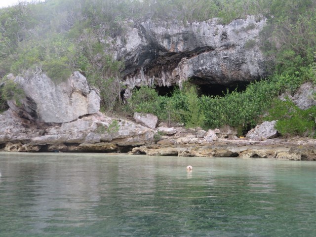 Entrance to a second cave