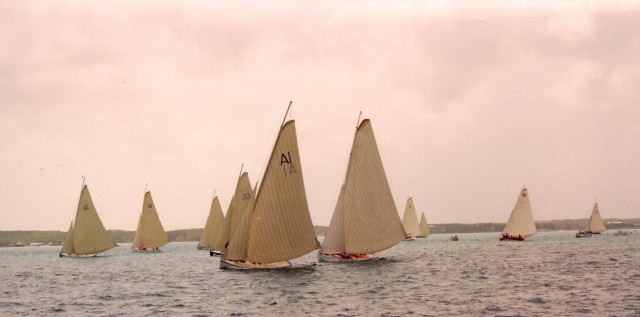 A Bahamian Regatta - the fleet (from the Abaco Rage website)