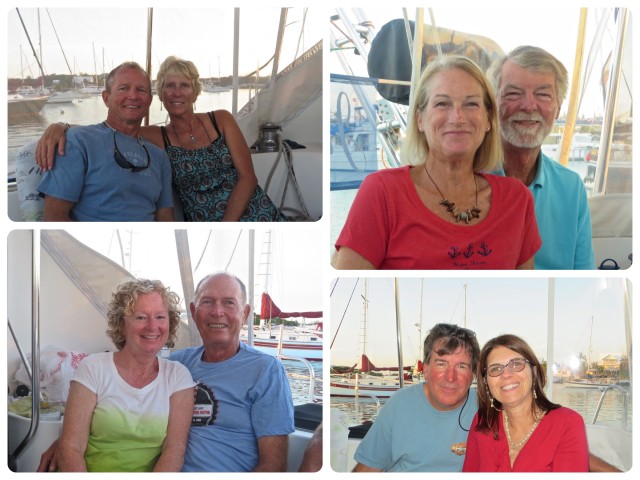 Happy Hour on JillyQ -- Dan & Marcia, Michele & AL, Jill & Dave, and Anthony & Annette