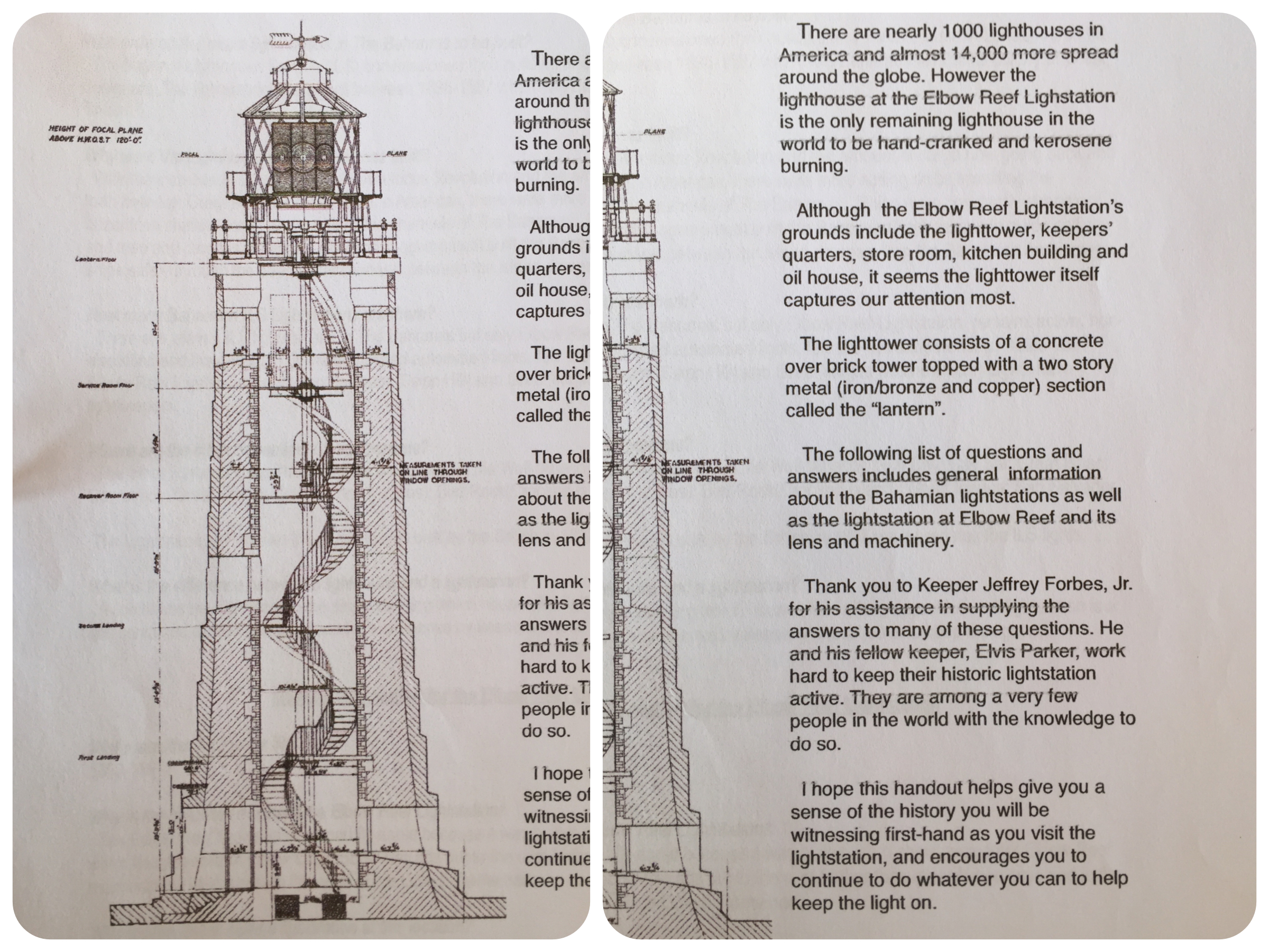A very cool graphic diagram of how the lighthouse works.