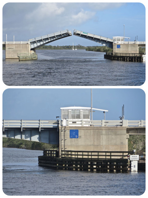 And then, the LB Knox Bridge was so low that we had to request an opening – only ten foot clearance!