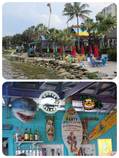 Squid Lips! Outside and inside - just a funky typical water front bar.