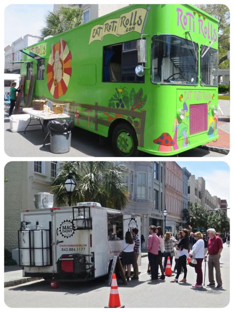 Food trucks on King Street