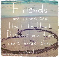 friends and distance