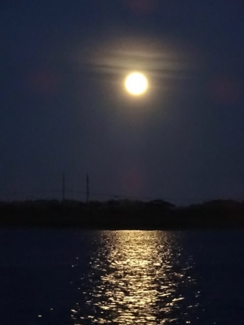 September 16th was the full moon and a "Harvest Moon."