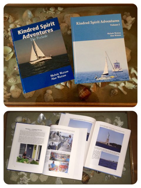“The Prelude” was a trial run, covering the months leading up to our first Bahamas trip, 88 pages. The next attempt, Volume 1, begins on the day we left Connecticut in September, 2013 through mid-December 2013, just before we crossed the Gulf Stream. 328 pages. Yup, 328 pages. Looks like I will have plenty to keep me occupied during the coming winter months. Anyone want to predict how many volumes it will take??? ;-)